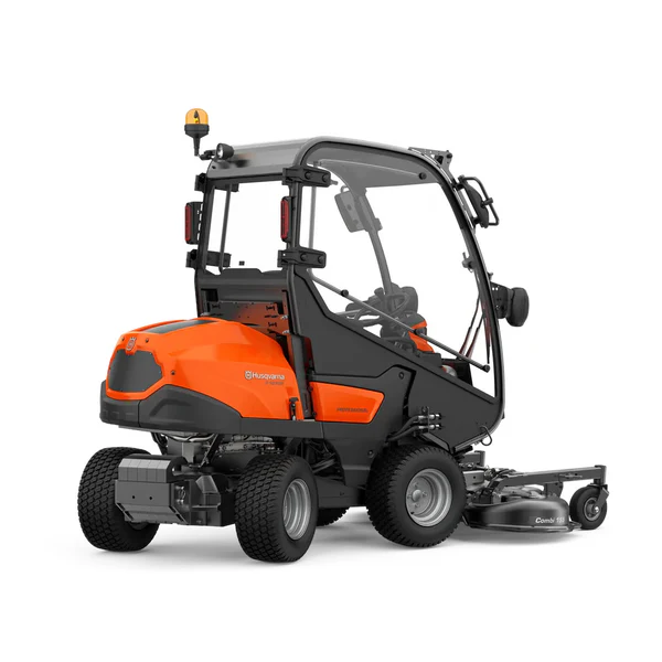 autoportee-coupe-frontale-husqvarna-pro-p525dx-arriere-cabine Tracteur tondeuse Rider à coupe frontale diesel PRO HUSQVARNA P525 DX – Image 2