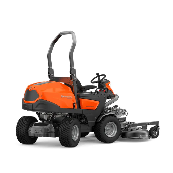 autoportee-coupe-frontale-husqvarna-pro-p525dx-arriere-sans-cabine Tracteur tondeuse Rider à coupe frontale diesel PRO HUSQVARNA P525 DX – Image 3