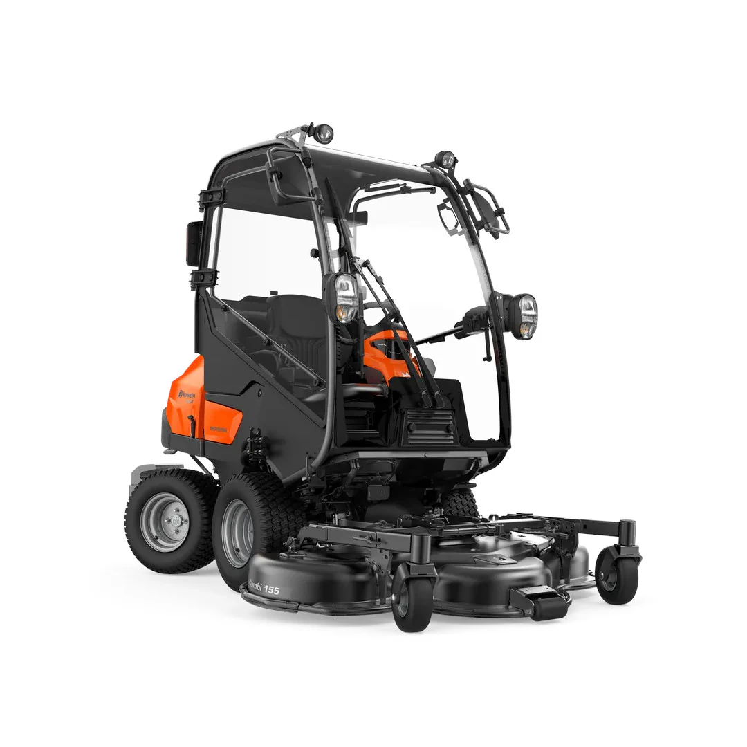 autoportee-coupe-frontale-husqvarna-pro-p525dx-cabine Tracteur tondeuse Rider à coupe frontale diesel PRO HUSQVARNA P525 DX – Image 4