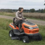 Tracteur de tonte à éjection latérale HUSQVARNA TS 215T – Image 2