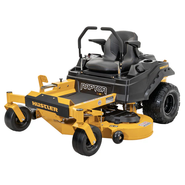 autoportee-raptor-x-hustler Tondeuse autoportée braquage zéro HUSTLER Raptor X42 – Image 1