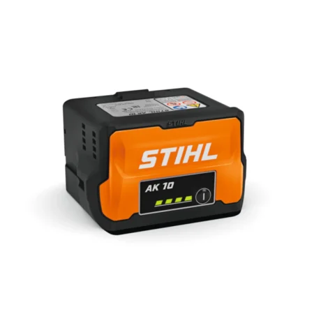 Batterie Lithium-Ion AK System STIHL (AK 10, AK 20, AK 30S), 36V, rechargeable, indicateur LED de charge, compatible outils AK SYSTEM