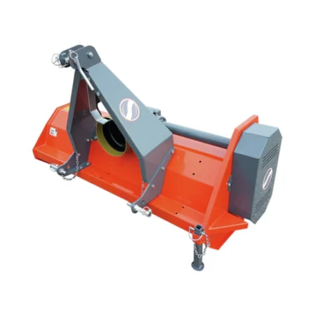 Broyeur MORGNIEUX BMD avec rotor à fléaux Y escamotables et rouleau arrière réglable, adapté aux herbes hautes et broussailles denses