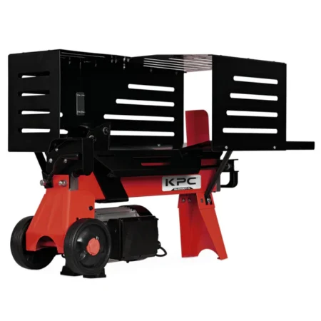 Fendeuse de bûches électrique KPC SLO 400T-N avec force de 4 tonnes pour bûches jusqu’à 37 cm de long