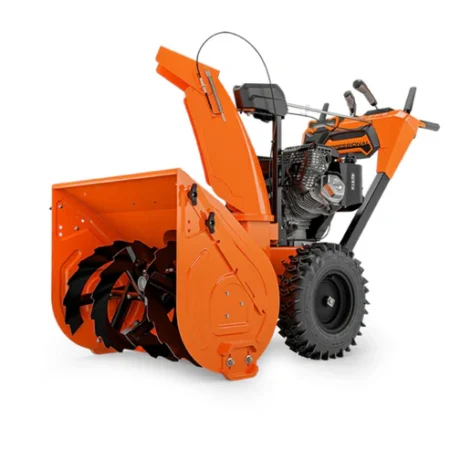 Fraise à neige Ariens Professional 28 avec moteur 420 cc, turbine acier 40,6 cm, roues auto-tournantes et goulotte Quick-Turn pour grandes surfaces