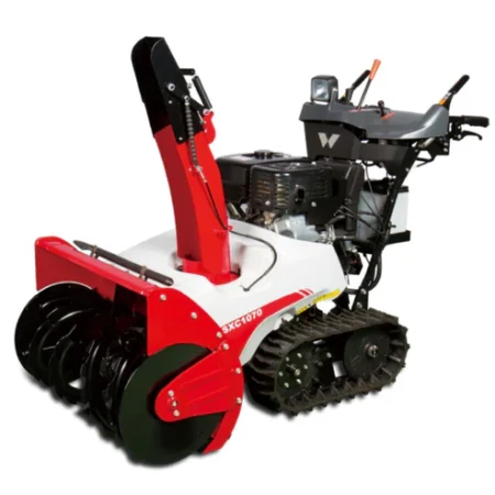Fraise à neige WADO SXC1070HE à chenilles avec moteur Honda GX390 et réglages électriques