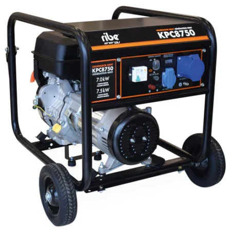 Groupe électrogène KPC 8750 RENT 7,5 kW monophasé avec kit brouette