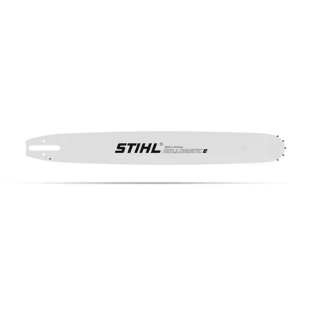 Guide-chaîne STIHL ROLLOMATIC E Mini 25 cm, trois plaques métalliques, léger et stable, compatible chaînes Picco Micro Mini
