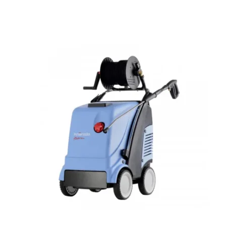 Nettoyeur haute pression KRANZLE Therm CA 11/130, eau chaude jusqu’à 155 °C, 130 bars, compact et mobile, avec enrouleur de flexible 15 m