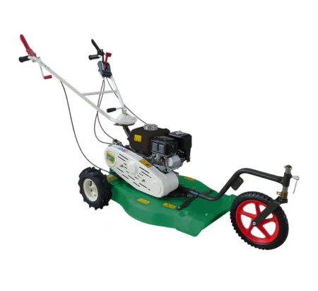 OREC SH 50 C tondeuse débroussailleuse thermique avec moteur Honda GXV160, guidon réglable et pneus agraires pour terrains moyens à grands