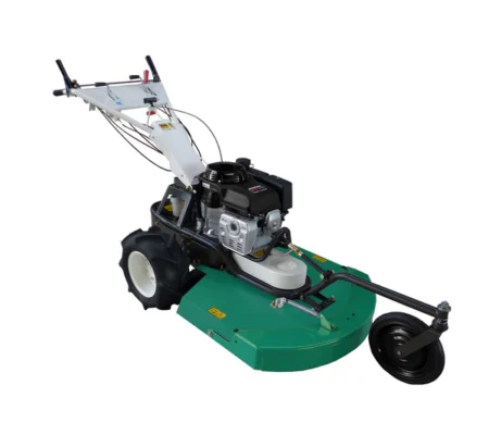 Tondeuse débroussailleuse OREC SH 72, robuste et maniable, idéale pour terrains rustiques, vergers, coteaux et herbes hautes difficiles à couper