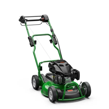 Tondeuse mulching thermique SABO 53 PRO M Vario, moteur Yamaha OHC, largeur 53 cm, variateur de vitesse, carter acier aluminium, 7 hauteurs de coupe