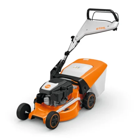 Tondeuse thermique tractée STIHL RM 248 T 46 cm avec 4 modes de tonte