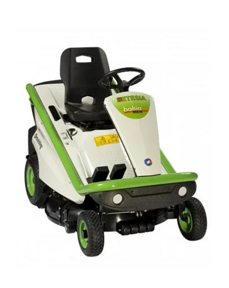 Tondeuse autoportée compacte ETESIA Bahia MKM avec carter Biocut 85 pour mulching performant et tonte sur tous types de terrains