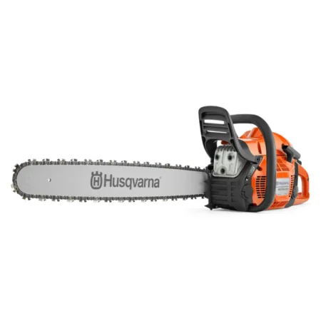 Tronçonneuse thermique HUSQVARNA 455 Rancher avec moteur X-Torq®, guide-chaîne 45 cm, idéale pour l’abattage et l’élagage