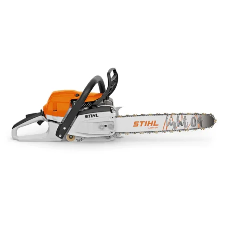 Tronçonneuse STIHL MS 261 C-M avec guide 40-45 cm utilisée pour abattage et ébranchage