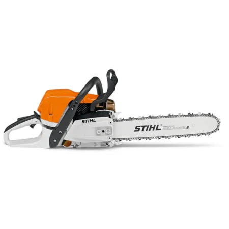 Tronçonneuse STIHL MS 362 C-M avec guide 40–50 cm utilisée pour abattage et ébranchage professionnels