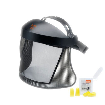 Visière grillagée STIHL GPA 33 avec bouchons d’oreilles