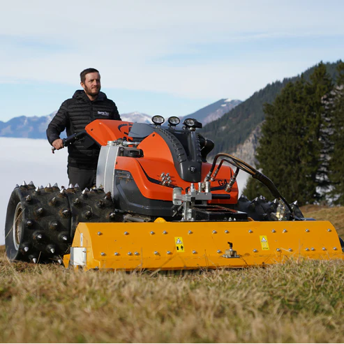 porte-outil-ibex-g4-broyeur-situation Cellule porte-outils motofaucheuse 40CV IBEX-G4 TERRATEC – Image 3