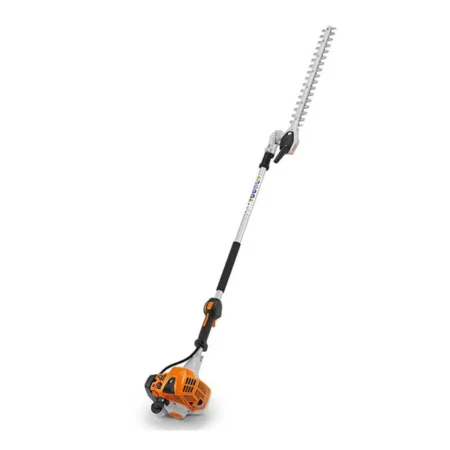 Taille-haie thermique tube court STIHL 50 cm, professionnel, ergonomique et performant pour haies hautes et au sol