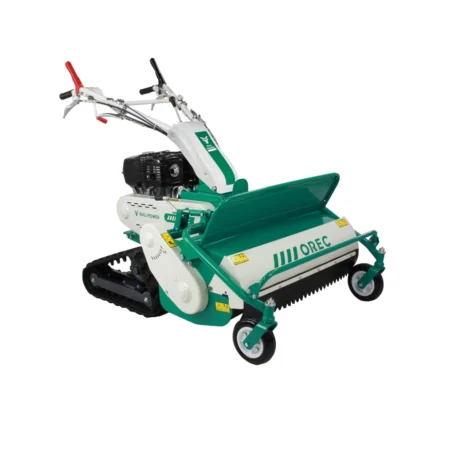 Broyeur débroussailleuse à fléaux OREC HRC 813 avec moteur HONDA GX340, largeur de coupe 80 cm, conçu pour terrains difficiles et pentes