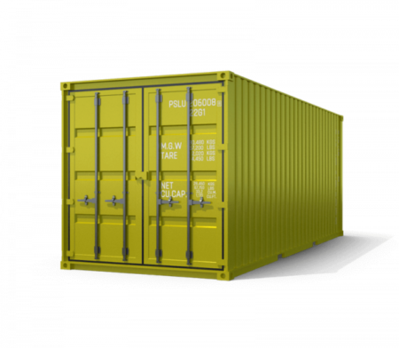 Conteneur 20 pieds DRY – 6,05 m – Stockage Sec Neuf vert