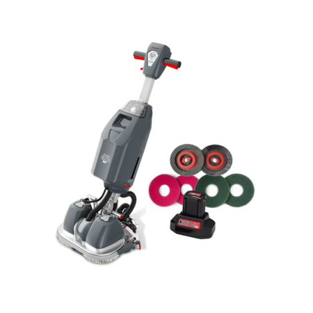 Pack complet autolaveuse 244NX Numatic à batterie 36V avec accessoires