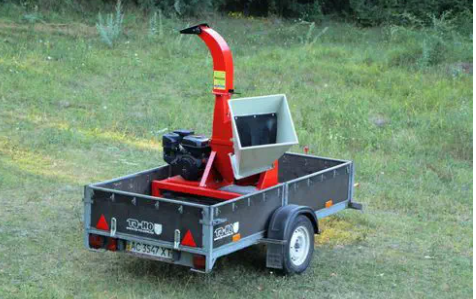 Broyeur de bois MK-100BD disque 18 CV copeaux 5-50 mm – Image 4