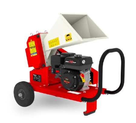 Broyeur de branches thermique AM-60BD 7 ch avec châssis sur roues