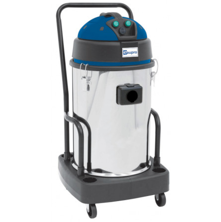 Aspirateur eau & poussières professionnel EAUPRO KV72IM NUMATIC, cuve inox 76L, 2 moteurs puissants, kit accessoires complet Ø40 mm inclus