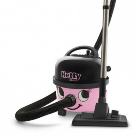 Aspirateur Hetty HET200 NUMATIC 9 L professionnel rose avec accessoires