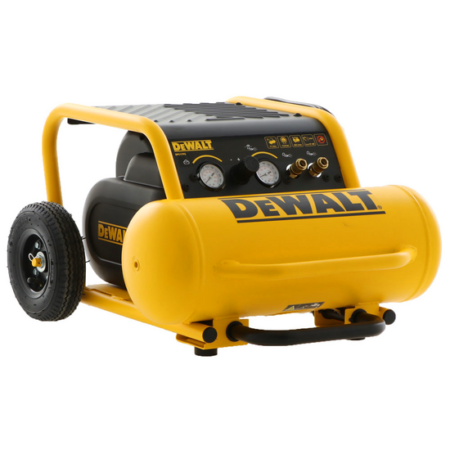 Compresseur d’air portatif DeWalt DPC17PS-QS 17 L avec moteur 2,5 CV et technologie oil-less pour usage domestique et professionnel