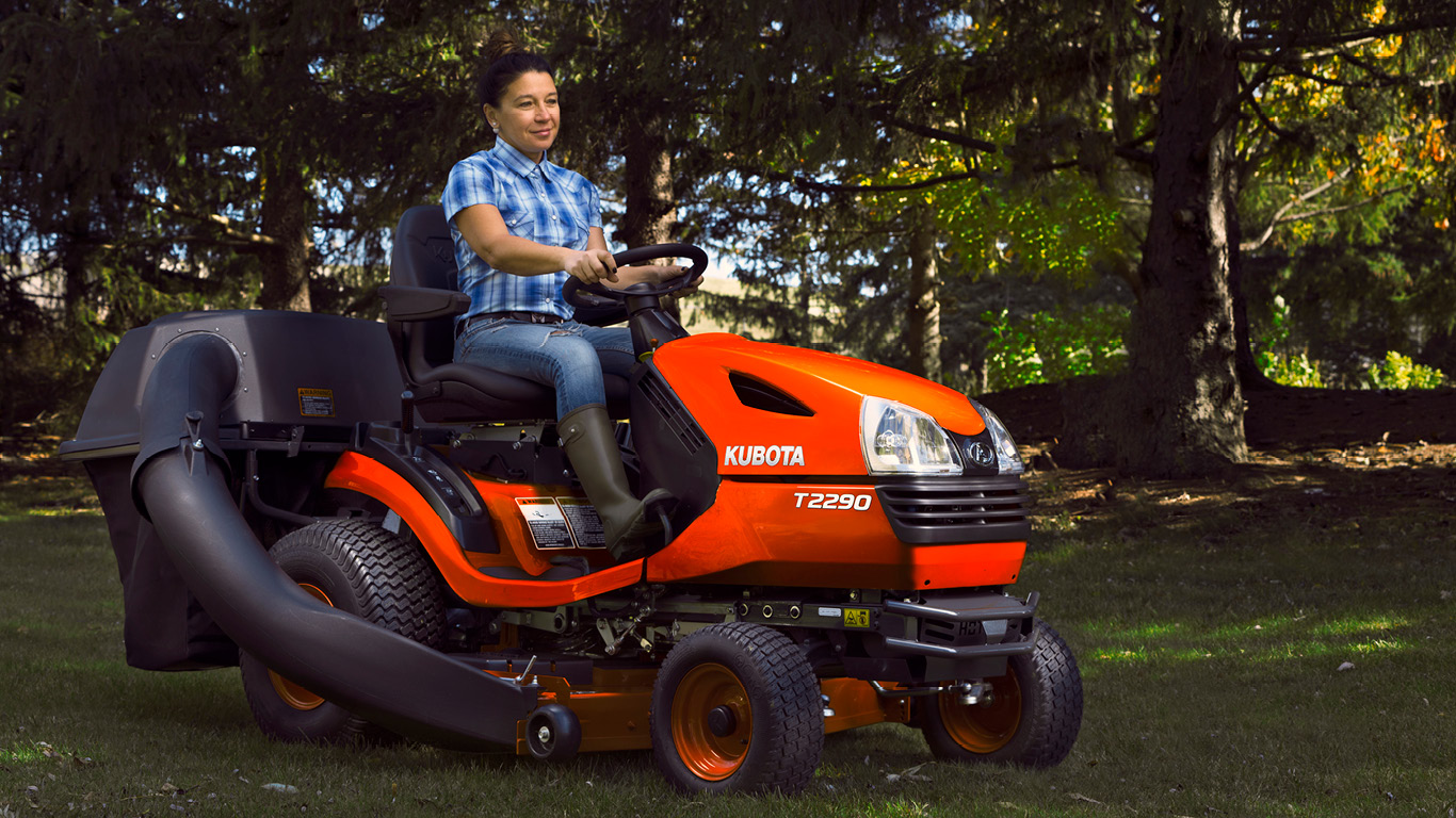 Tracteur tondeuse Kubota T2290KW pour grands jardins – Image 9