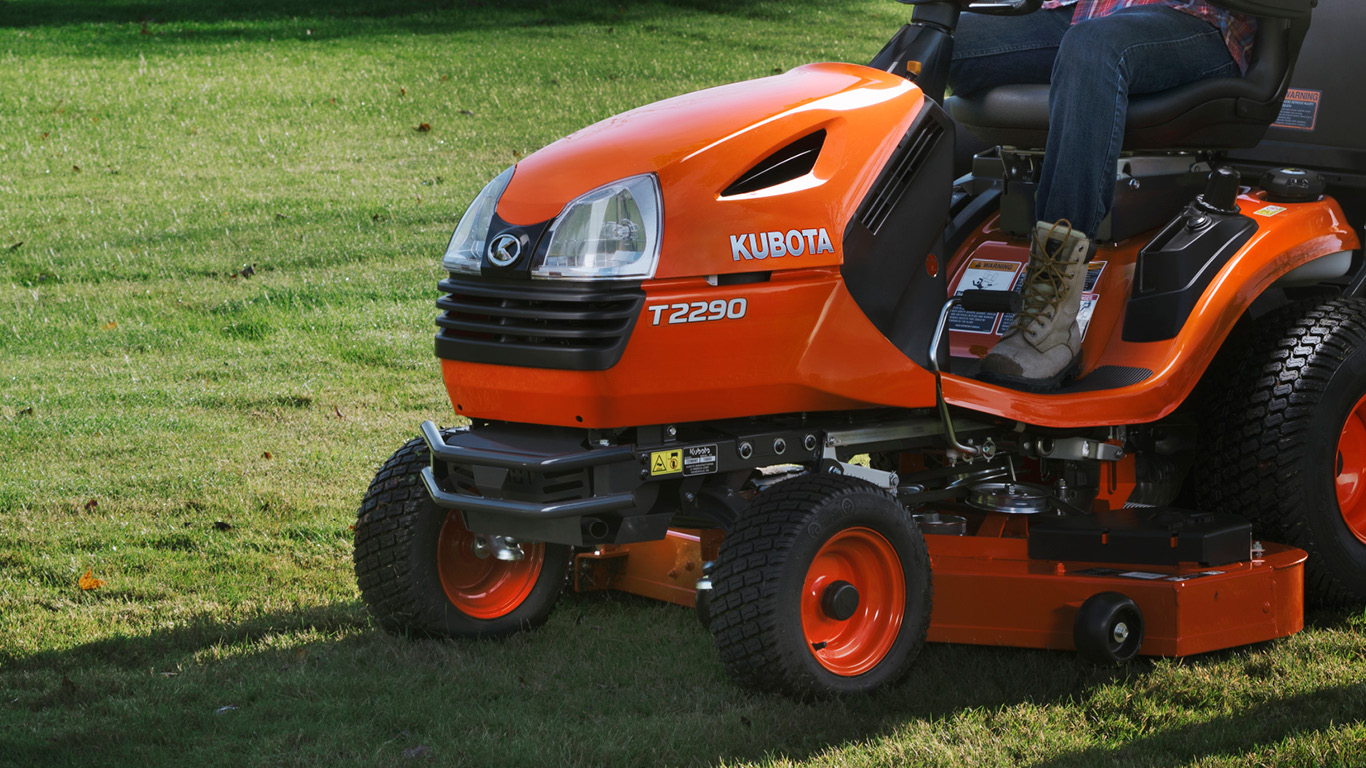 Tracteur tondeuse Kubota T2290KW pour grands jardins – Image 4
