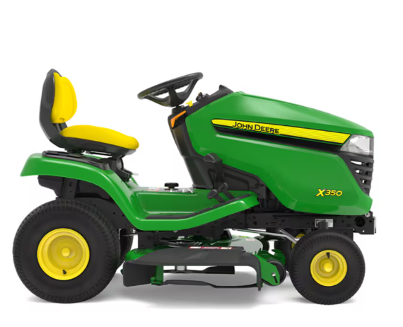Tracteur tondeuse John Deere X350 performant et fiable – Image 4